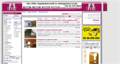 Desktop Screenshot of maxingatlan.hu